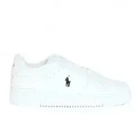 Polo Ralph Lauren f&uuml;r Herren. 809891791009 Turnschuhe aus Glattleder wei&szlig; (43),