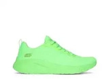 Skechers f&uuml;r Damen. 117216 Trainer Squad Chaos gr&uuml;n (36), Wohnung, Schn&uuml;rsenkel,