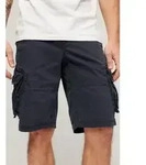 Superdry f&uuml;r Herren. M7110433A Core Cargo navy Bermudashorts (28), L&auml;ssig,