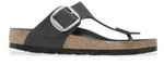 Birkenstock f&uuml;r Damen. 1023337 Sandalen Gizeh Big Buckle Natural (Schmale...