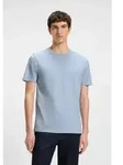 BOSS f&uuml;r Herren. 50508584 Tales T-shirt hellblau (L), L&auml;ssig, Baumwolle, Kurzarm