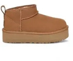 UGG f&uuml;r M&auml;dchen. 1157791K Klassische Ultra Mini Plateau Lederstiefeletten...