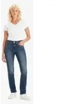 Levi's f&uuml;r Damen. 19631-0203 Jeans 314 Shaping Straight blau (27/32), L&auml;ssig,