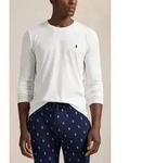 Polo Ralph Lauren f&uuml;r Herren. 714844759004 Nachthemd aus wei&szlig;em Baumwollstrick