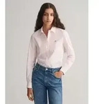 Gant f&uuml;r Damen. 4300141 Stretch Oxford Slim Fit Hemd rosa (38), Baumwolle, Langarm