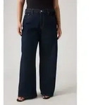 Levi's f&uuml;r Damen. A8701-0007 Jeans XL Straight navy (27/31), L&auml;ssig,...