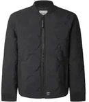 Pepe Jeans f&uuml;r Herren. PM403061 Malabar Jacke schwarz (L), L&auml;ssig, Polyester