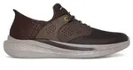 Skechers f&uuml;r Herren. 210890 Slade Macklin Lederpantoffeln braun (40), Wohnung,