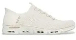 Skechers f&uuml;r Damen. 104610 Pantoffeln: Glide-Step Gratify - Pace off-white (36),