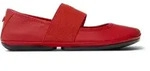 Camper f&uuml;r Damen. 21595-258 Rechts Nina Rote Lederballerinas (37), Wohnung, Keine,