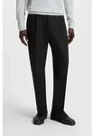 BOSS f&uuml;r Herren. 50539085 Convert Pleat Hose schwarz (48), L&auml;ssig, Polyester