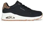 Skechers f&uuml;r Damen. 177093 Turnschuhe Uno Jungle Nite schwarz (36), Wohnung,