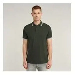 G-Star f&uuml;r Herren. D17127-5864-995 Polo Dunda Slim Stripe dunkelgrau (XS),...