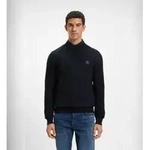 BOSS f&uuml;r Herren. 50527584 Strickpullover mit Struktur in Marineblau (L),...