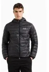 EA7 f&uuml;r Herren. 8NPB24_PNGPZ Identity Faltbare Jacke schwarz (L), L&auml;ssig, Polyamid,