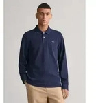 Gant f&uuml;r Herren. 2230 Shield Piqu&eacute;-Poloshirt navy (XL), L&auml;ssig, Baumwolle,