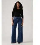 Levi's f&uuml;r Damen. 0039B-0004 Jeans 728 Weites Bein blau (27/30), L&auml;ssig, Baumwolle,