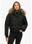 Superdry f&uuml;r Damen. W5011785A Bomberjacke Everest schwarz (XS), L&auml;ssig,...
