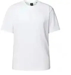 BOSS f&uuml;r Herren. 50519368 Wei&szlig;es Freizeit-T-Shirt (L), L&auml;ssig, Baumwolle, Kurzarm