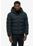 Superdry f&uuml;r Herren. M5011905A Sportsteppjacke mit Kapuze Navy (S), L&auml;ssig,