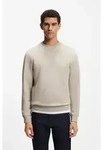 BOSS f&uuml;r Herren. 50509323 Sweatshirt Applique Logo beige (M), L&auml;ssig,...