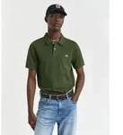 Gant f&uuml;r Herren. 2210 Polohemd ?Regular Fit Shield?, gr&uuml;n (S), L&auml;ssig, Baumwolle,