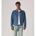 Levi's f&uuml;r Herren. 72334-0772 Truckerjacke indigoblau (M), L&auml;ssig, Baumwolle,...