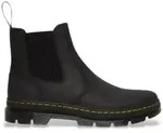 Dr Martens f&uuml;r Herren. 26002001 Embury Schwarz Wyoming Lederstiefeletten...