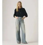 Levi's f&uuml;r Damen. A8701-0042 Jeans Xl Lightweight Straight Cut Blau (27/31),