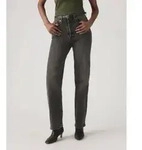 Levi's f&uuml;r Damen. 79078-0051 Jeans Ribcage Full Length schwarz (27/32), L&auml;ssig,