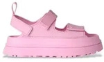 UGG f&uuml;r Damen. 1152685 GoldenGlow rosa Sandalen (38), 1 bis 3 cm, Klettverschluss,