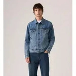 Levi's f&uuml;r Herren. 72334-0773 Truckerjacke blau (M), L&auml;ssig, Baumwolle, Denim