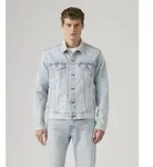 Levi's f&uuml;r Herren. 72334-0775 Trucker Jacke Typ III blau (M), L&auml;ssig, Baumwolle,
