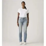 Levi's f&uuml;r Damen. 18883-0441 Jeans 724 High Rise Straight blau (27/30), L&auml;ssig,