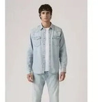 Levi's f&uuml;r Herren. 85744-0118 Barstow Standard Fit Westernhemd blau (L), L&auml;ssig,