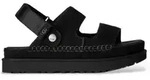 UGG f&uuml;r Damen. 1167399 Goldenstar Glide Leder Sandalen schwarz (36), Wohnung,