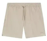 BOSS f&uuml;r Herren. 50561184 Schnelltrocknender Badeanzug aus beigem Hirsaka-Stoff (M),