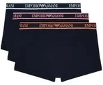 Emporio Armani f&uuml;r Herren. EM000259_AF20669 3er-Set Core Logobanda navy...
