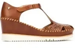 Pikolinos f&uuml;r Damen. W3Z-1629 Braune Aguadulce Ledersandalen (39), 5 bis 8 cm,