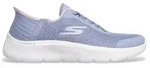 Skechers f&uuml;r Damen. 124836 Pantoletten Go Walk Flex Grand Entry Pantoffeln blau