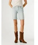 Pepe Jeans f&uuml;r Damen. PL80000382FA Bermudashorts Mohnblau (26), L&auml;ssig, Baumwolle,