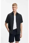 BOSS f&uuml;r Herren. 50537382 Navy Rash Shirt (XXL), L&auml;ssig, Baumwolle, Kurzarm,...