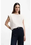 BOSS f&uuml;r Damen. 50543548 Bluse Irnette off-white (36), Wei&szlig;, L&auml;ssig, Viskose,