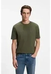 BOSS f&uuml;r Herren. 50473278 T-Shirt TChup dunkelgr&uuml;n (L), L&auml;ssig, Baumwolle, Kurzarm