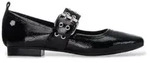 Carmela f&uuml;r Damen. 16414402-NEGRO Ballerinas aus Leder 164144 schwarz (37),...