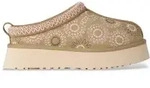 UGG f&uuml;r Damen. 1178193 Tazz Sun Stitch hellbraune Lederclogs (36), 3 bis 5 cm,