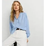 Pepe Jeans f&uuml;r Damen. PL3051552 Bluse Jennias blau (L), L&auml;ssig, Baumwolle,...