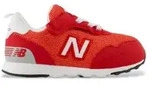 New Balance Unisex f&uuml;r Kinder. NW515V1 Sneaker 515 Klettverschluss Rot (17),