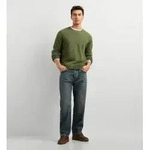 Pepe Jeans f&uuml;r Herren. PM7000115 Pullover Deacon Crew gr&uuml;n (L), L&auml;ssig, Acryl