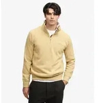 Superdry f&uuml;r Herren. M2014700A Essential Serif Logo Half-Zip-Sweatshirt beige...